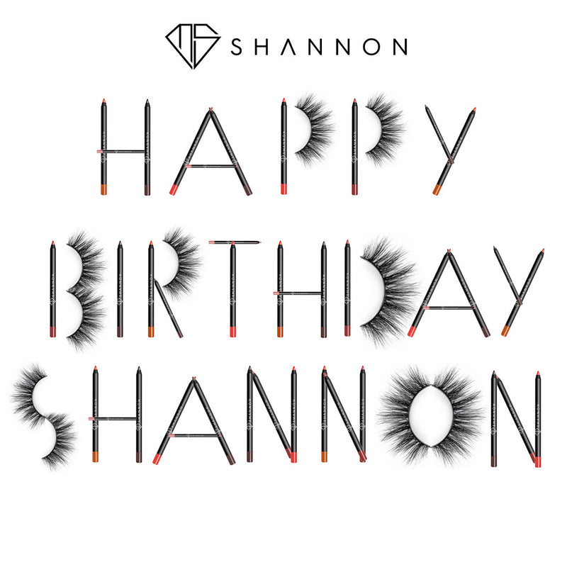 5 Color Lipliner Set (HAPPY BIRTHDAY SHANNON)